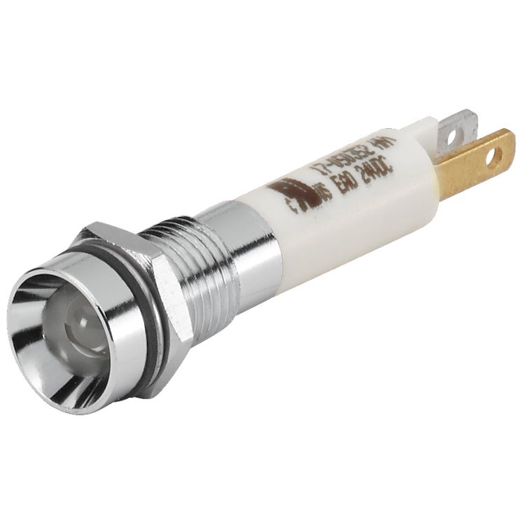 EAO 17-13 Series Green, Red Panel Mount Indicator, 24, 8 Mounting Hole Size, Plug-In Termination, IP40, IP65