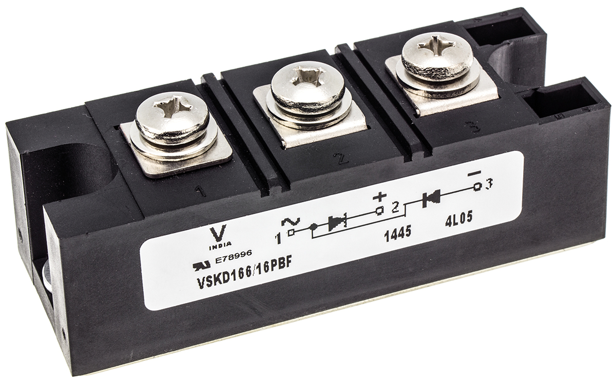 Vishay 1600 V 165 A Diode 3-Pin INT-A-PAK