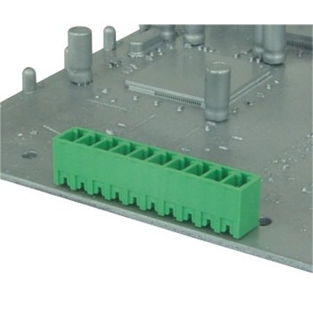 Amphenol Industrial, 3.5mm Pitch, OQ0412500000G, 4 Way, , Pluggable Terminal Block, Plug, Through Hole, Solder Pin