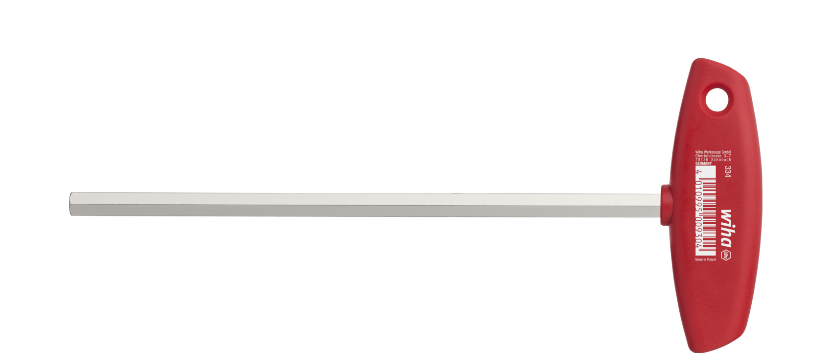 Wiha T Shape Metric Hex Key, 5mm