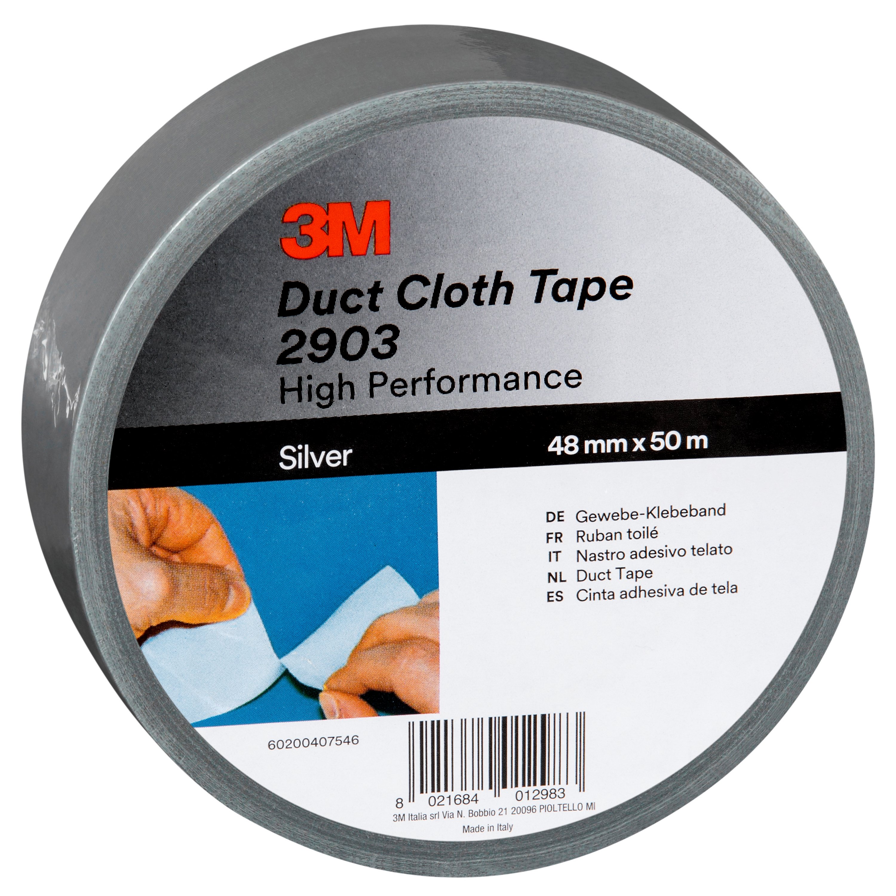 3M 2903 Duct Tape, 50m x 48mm, Silver
