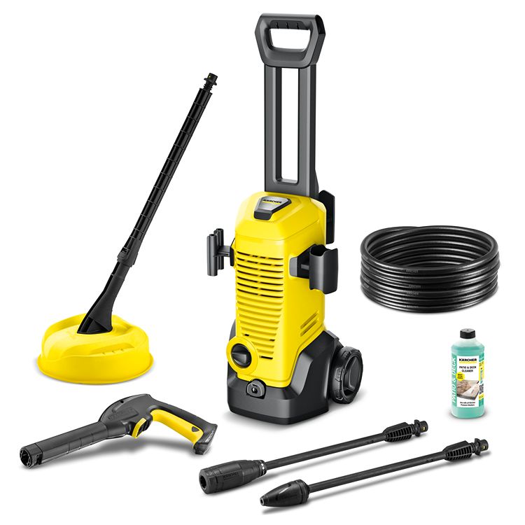 Karcher K 3 Home Pressure Washer, 220 → 240V 120bar 380L/h