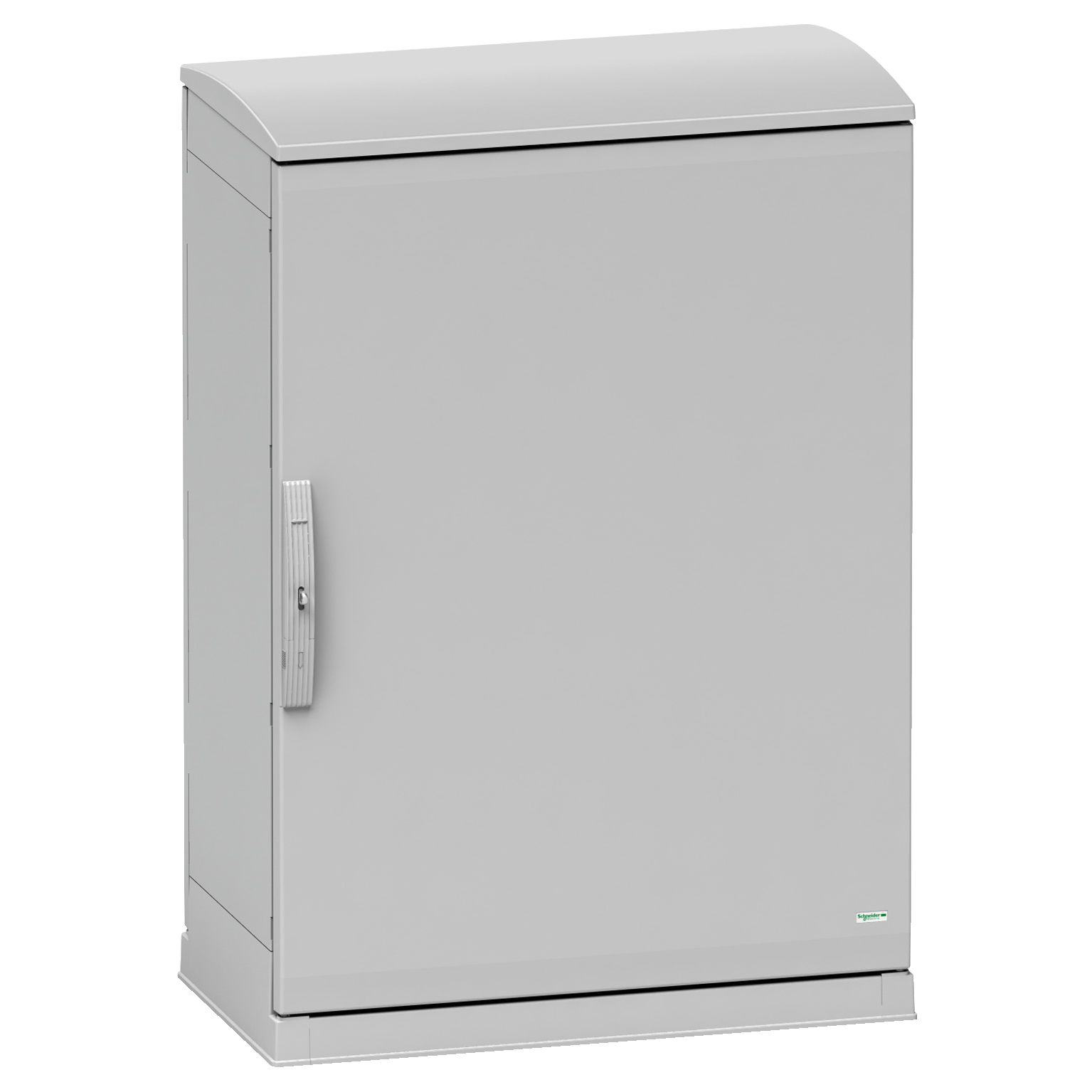 Schneider Electric PanelSeT Series Grey Fibreglass Double Reinforced Polyester Enclosure, IP65, IK10, Grey Lid, 538 x