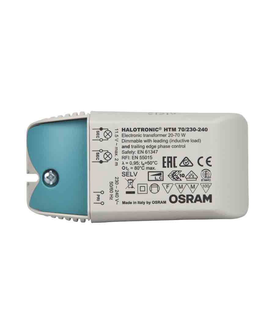 Osram 1 20 → 70W Light Transformer, 230 → 240V ac, 11.3V ac