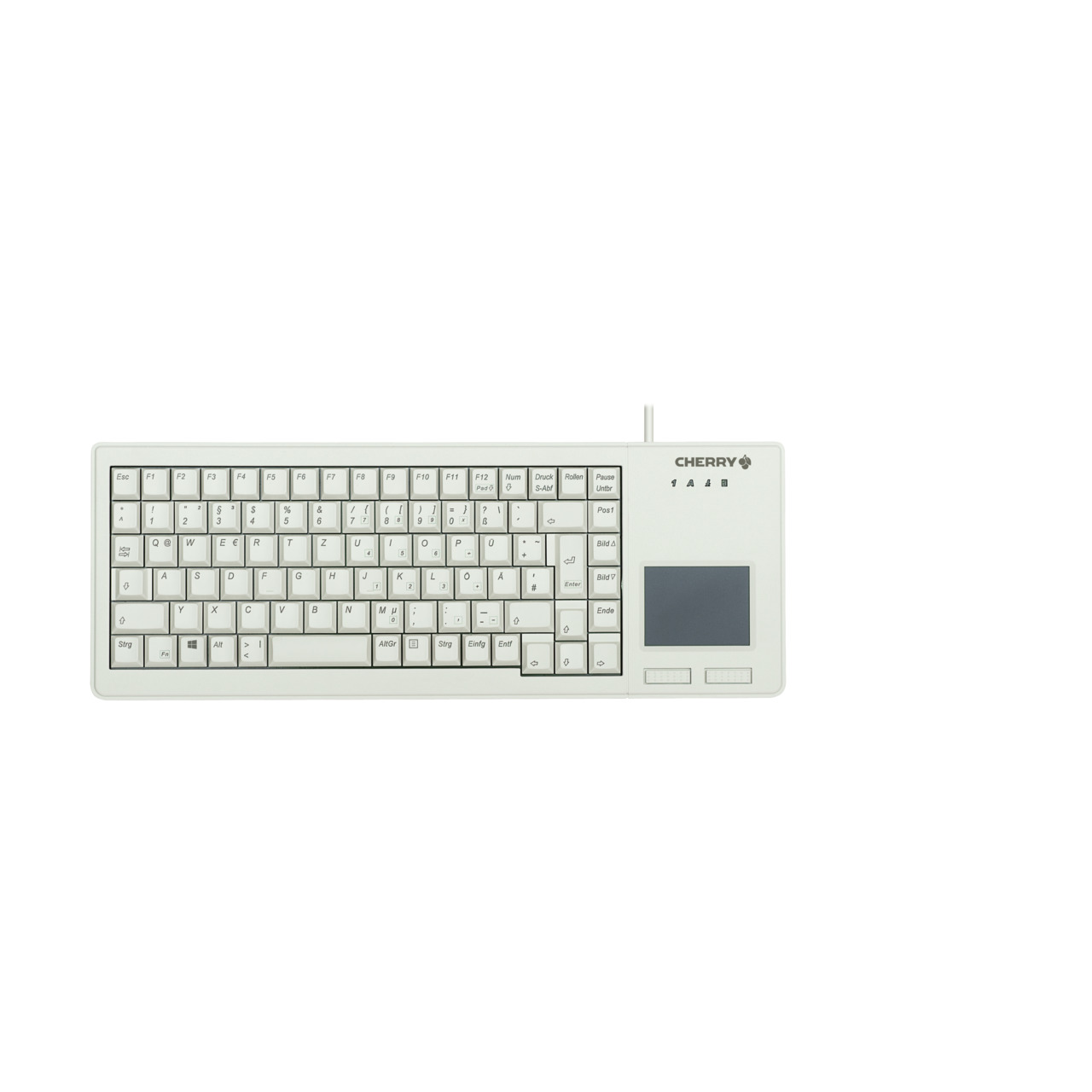 Cherry ML5400 Wired USB Compact Keyboard, QWERTY (Italy), Grey