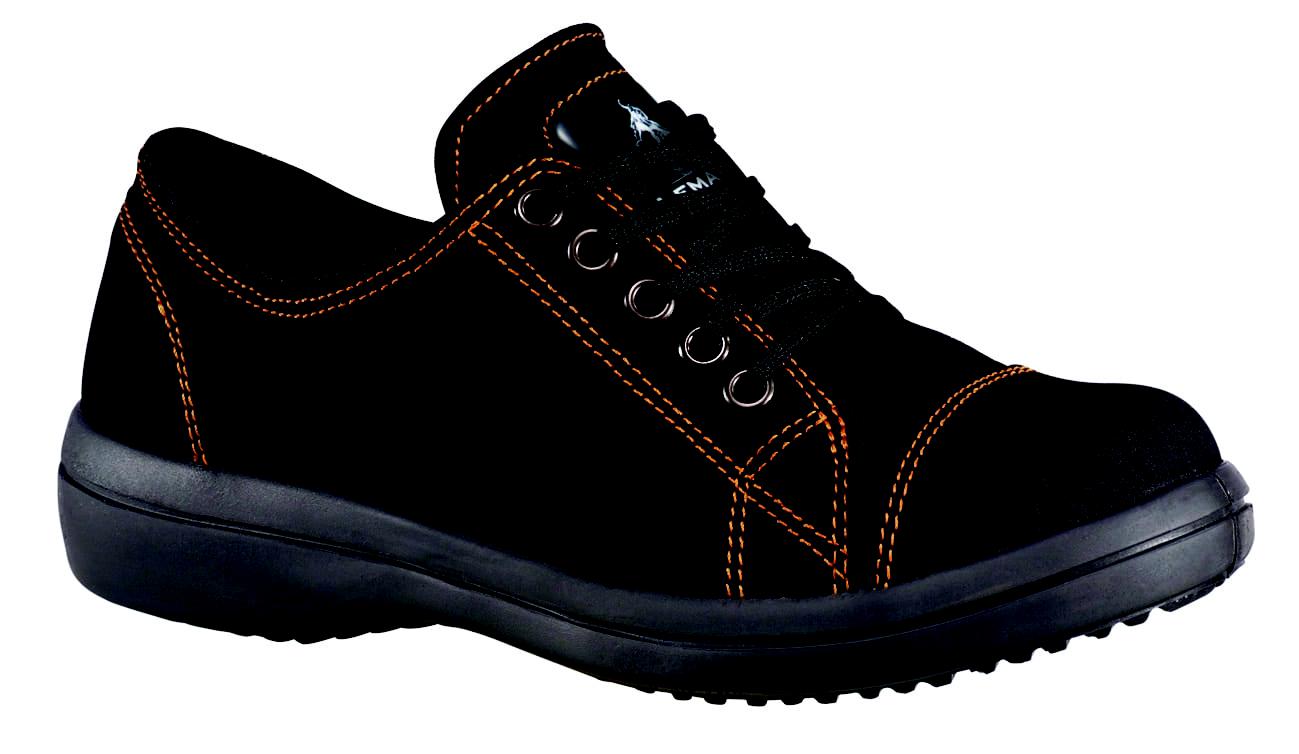 LEMAITRE SECURITE VITAMINE LOW Women's Black Stainless Steel Toe Capped Low safety shoes, UK 6, EU 39