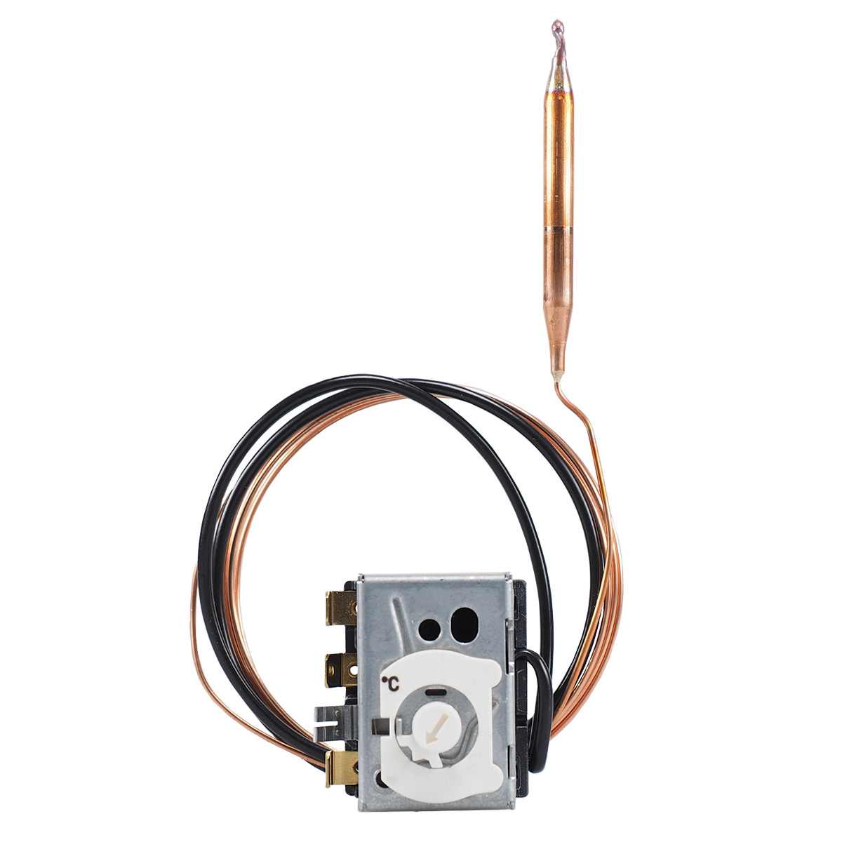Jumo Capillary Thermostat, 300°C Max, NC, Automatic Reset, Panel Mount