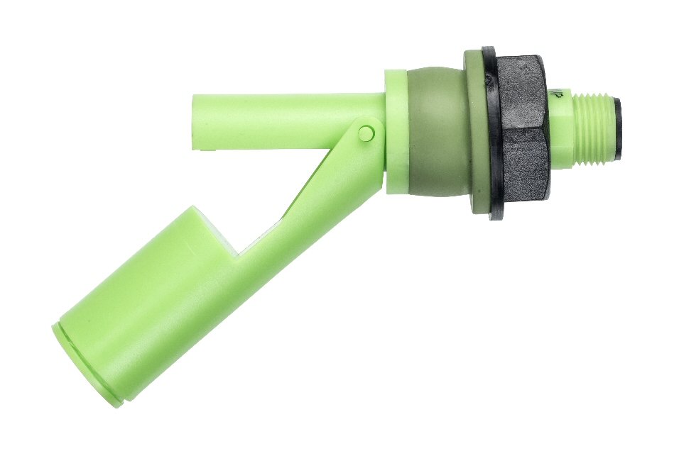 Sensata Cynergy3 RSF70 Series Horizontal Polyvinylidene Fluoride Float Switch, Float, NO/NC, 240V ac Max, 120V dc Max