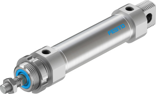 Festo Compact Air Cylinder - 5249854 32 mm Bore, 70 mm DSNU Series, Double Acting Acting