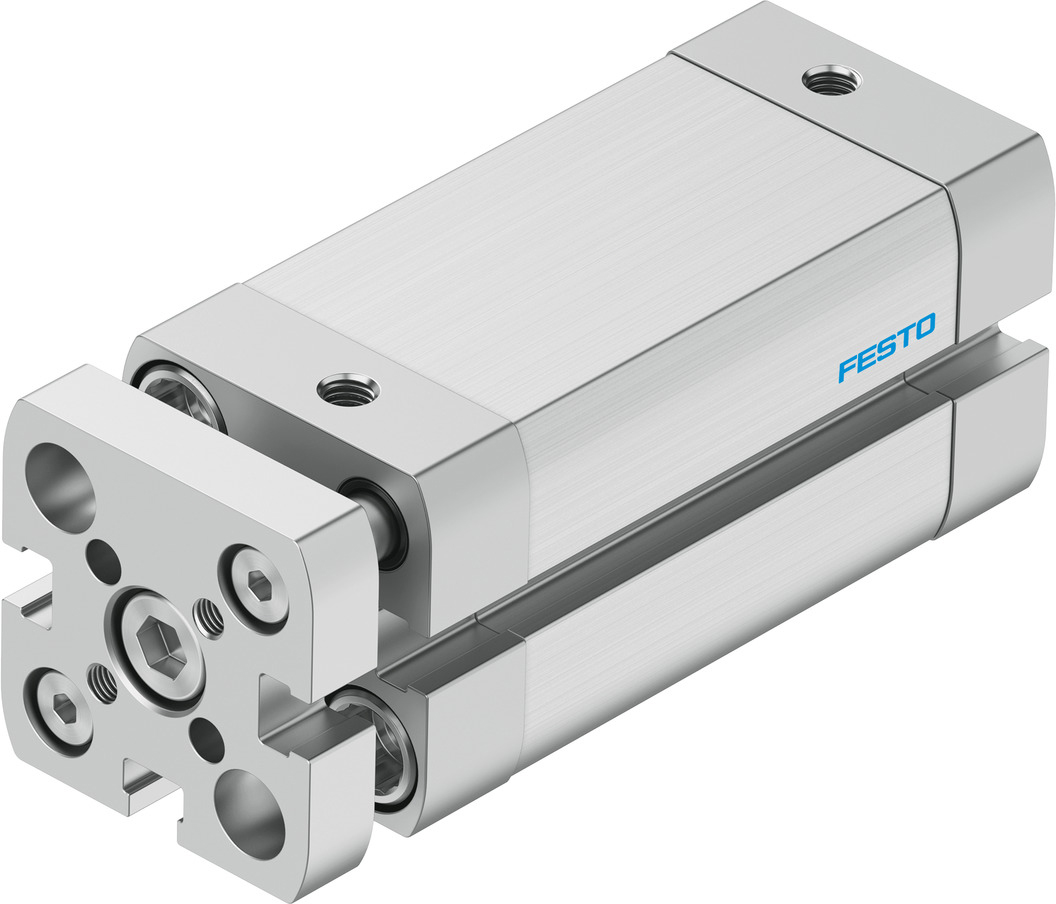 Festo Pneumatic Compact Cylinder - 554226 20 mm Bore, 40 mm ADNGF-20-40-P-A Series, Double Acting Acting