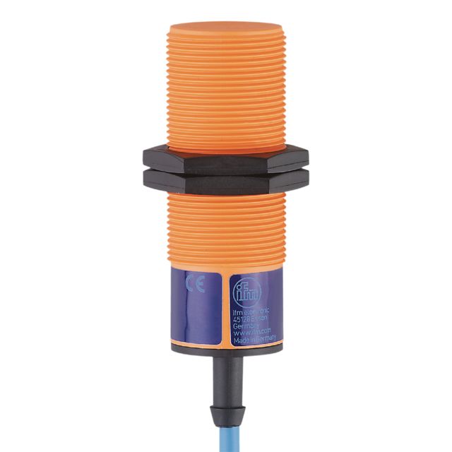 ifm electronic Capacitive Threaded Barrel Proximity Sensor, M30, 15 mm Detection, NAMUR NC, 7.5 → 15 V dc