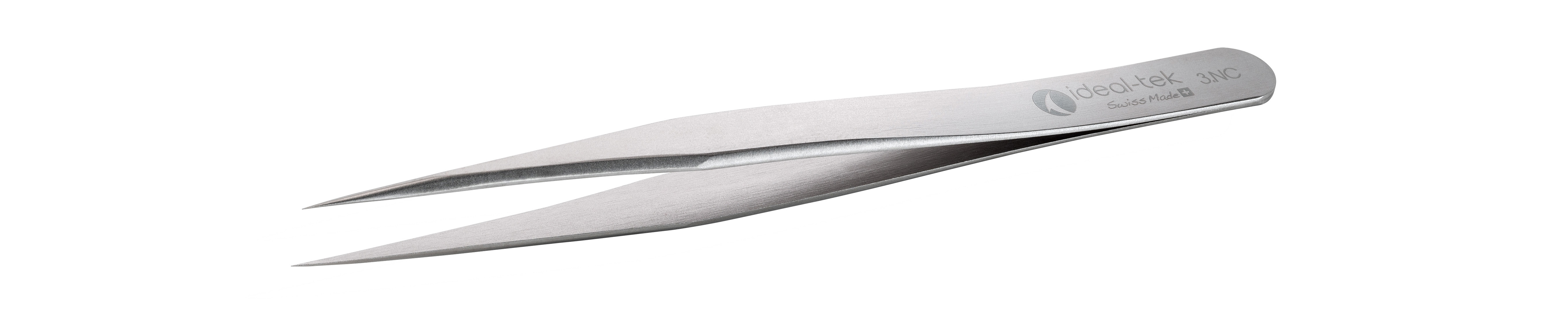 ideal-tek 120 mm, Nickel Chromium Molybdenum Super Alloy, Straight, Tweezers