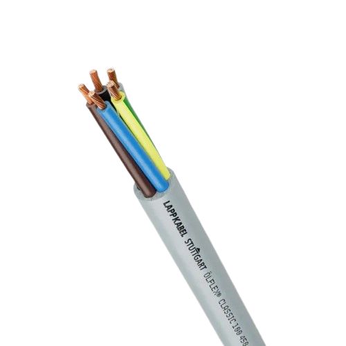 Lapp ÖLFLEX CLASSIC 100 Control Cable, 3 Cores, 2.5 mm² CSA 13 AWG, Unscreened, 50 m, Grey Polyvinyl Chloride Sheath