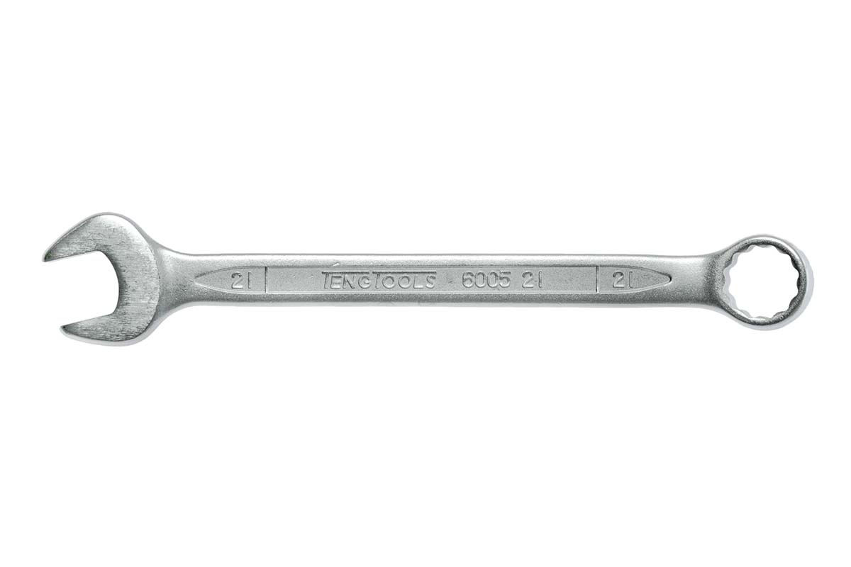 Teng Tools Combination Spanner, 21mm, 250 mm Overall