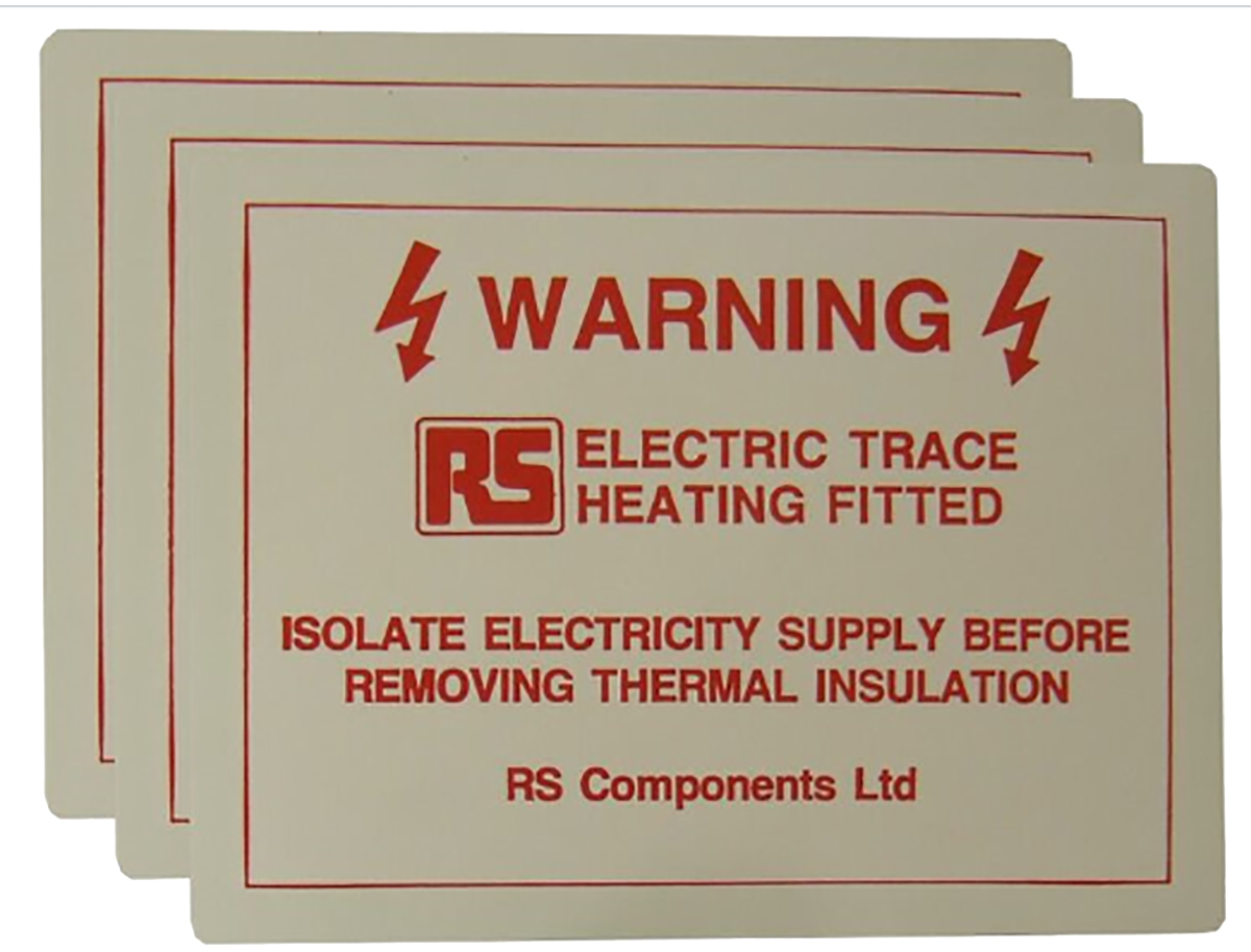 RS PRO Self Regulating Trace Heating Kit, 40W/m, 240V ac, Maximum of +80 (Un-Energised) °C, 20m