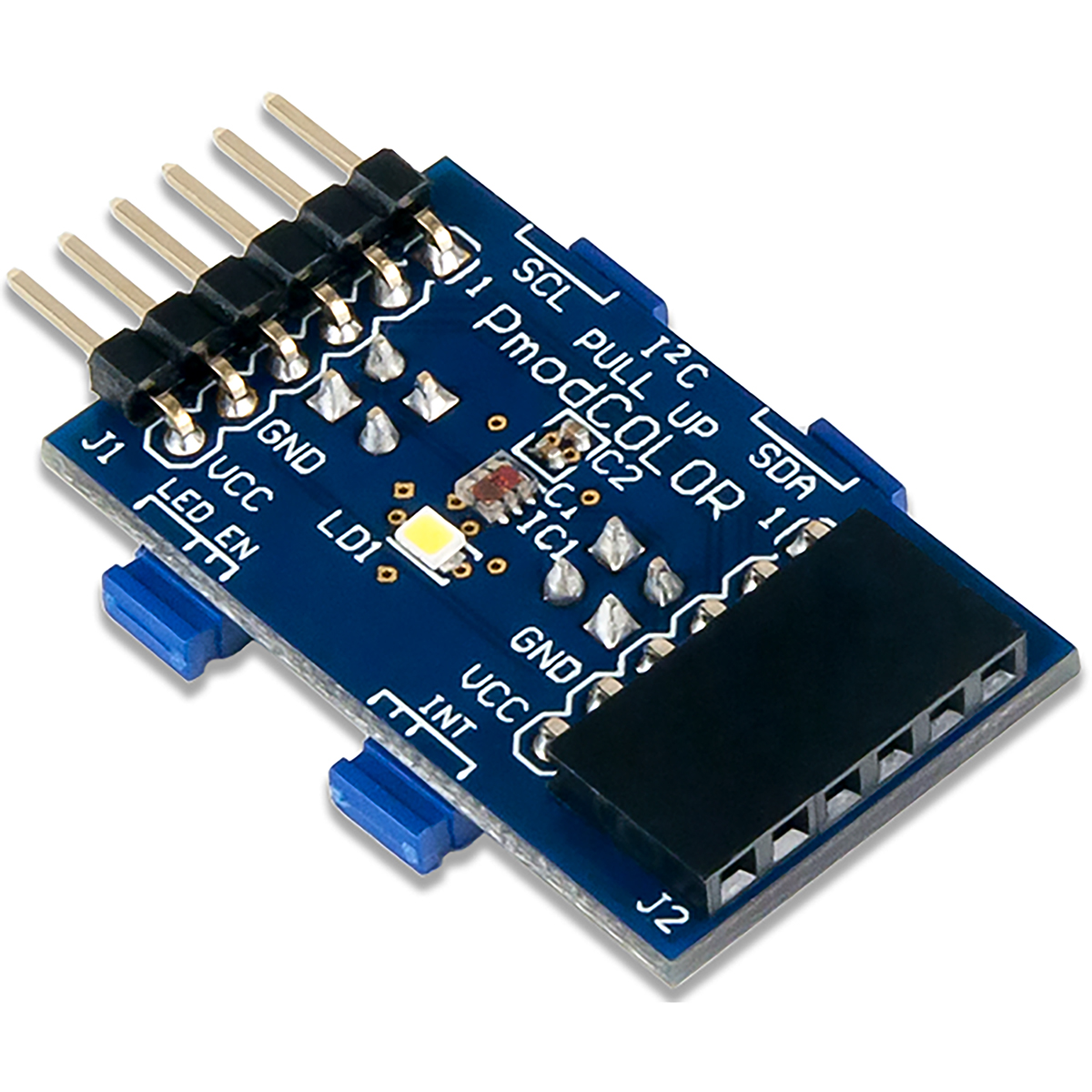 Digilent Pmod COLOR: Color Sensor Module I2C, SPI Expansion Module