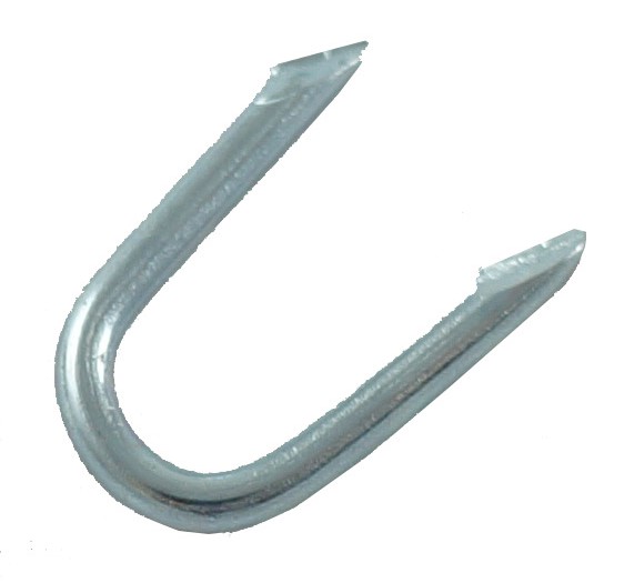 RS PRO Galvanised Netting Staples; 50mm x 5mm; 500g Bag