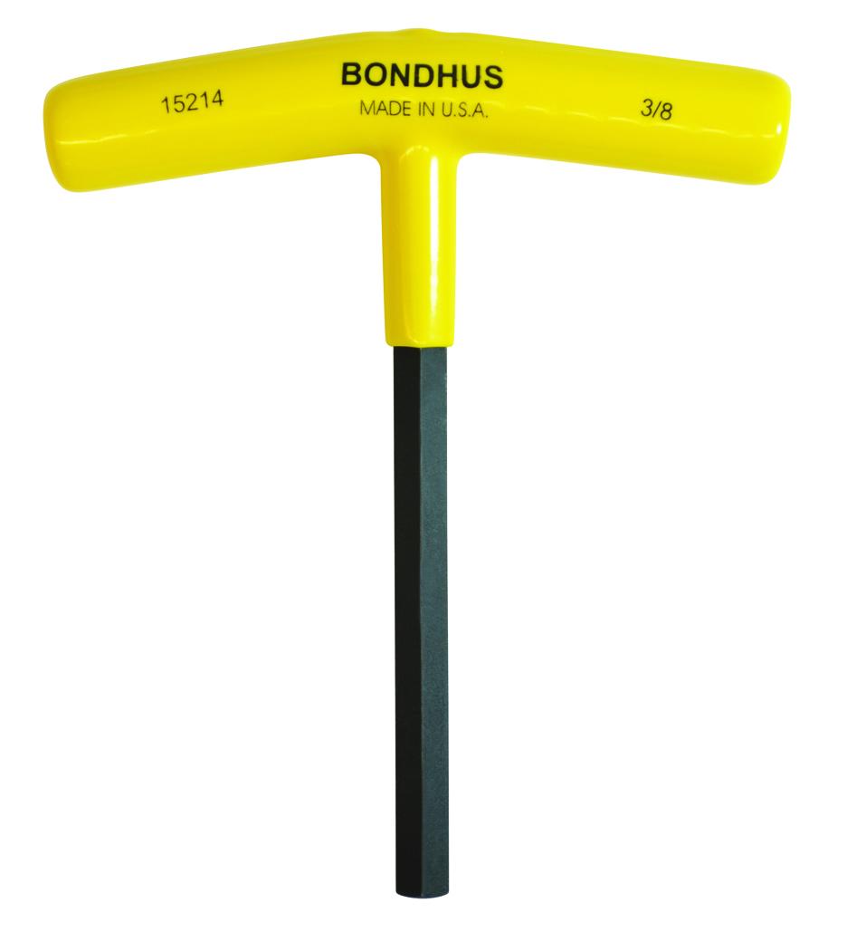 Bondhus T Shape Imperial Hex Key, 3/8in