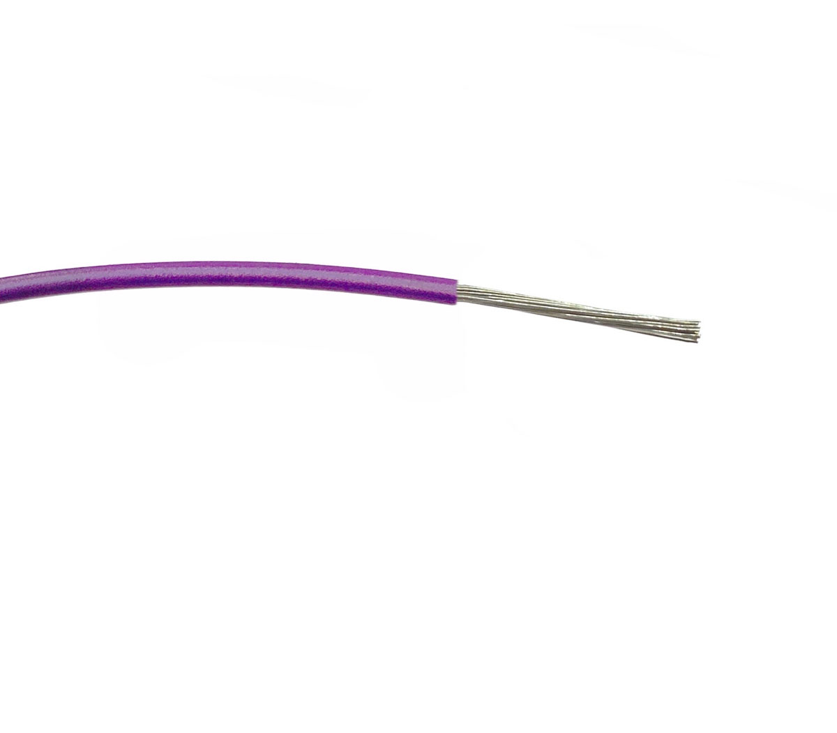 RS PRO Purple 1mm²mm² Hook Up Wire, 18 AWG, 32/0.2 mm, 100m, PVC Insulation