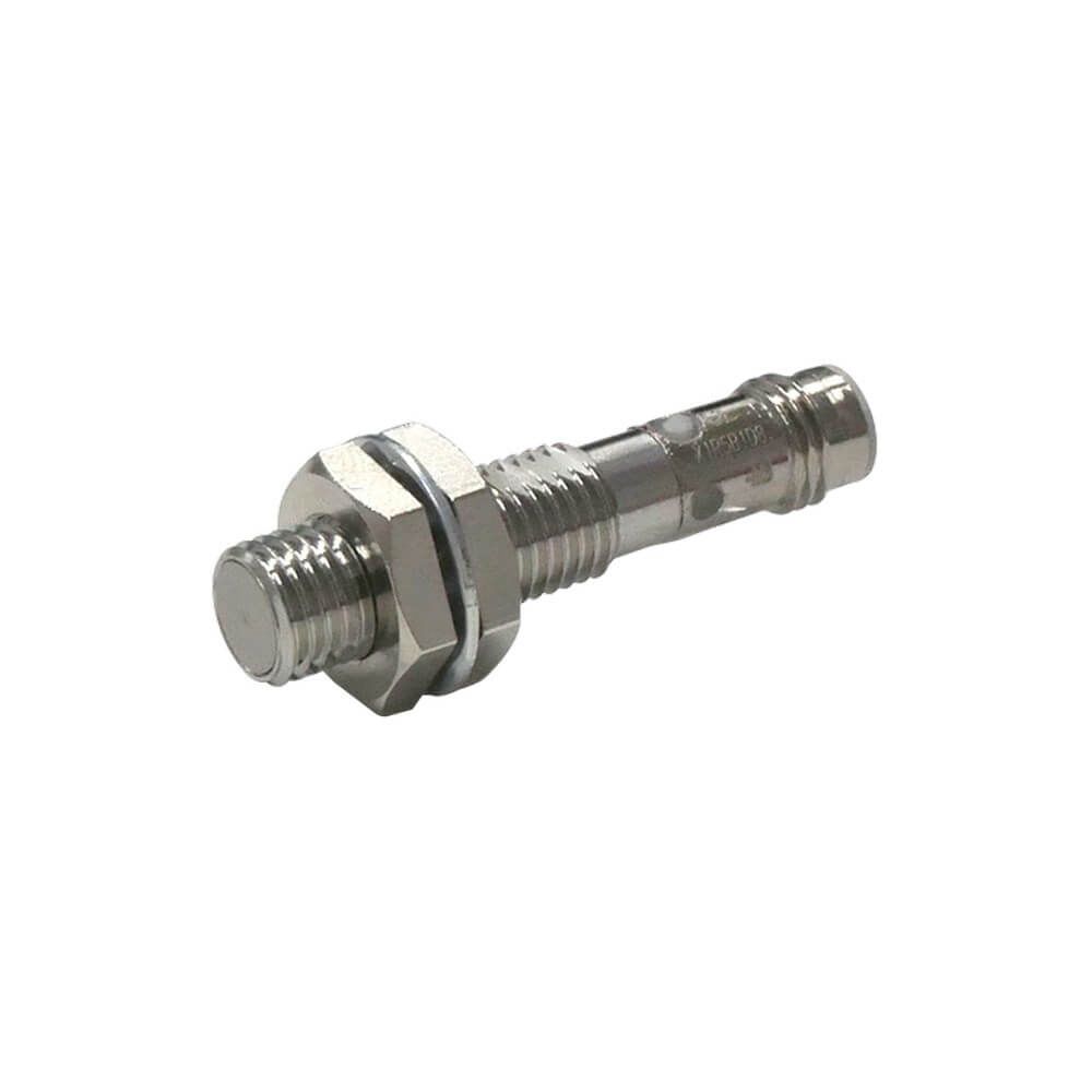 Omron Inductive Threaded Barrel Proximity Sensor, M8, 2 mm Detection, NPN NC, 10 → 30 V dc