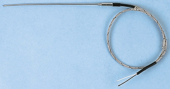 RS PRO Type J Thermocouple 300mm Length, 1mm Diameter → +400°C