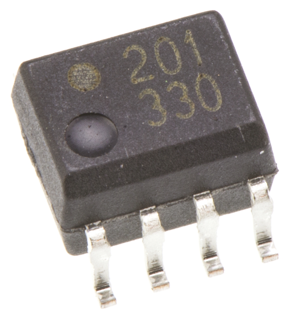 Broadcom, HCPL-0201-000E DC Input Logic Gate Output Optocoupler, Surface Mount, 8-Pin SOIC