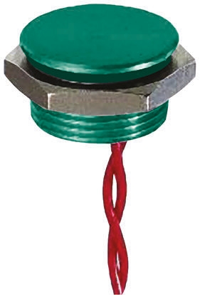 APEM Piezo Switch, Momentary, Pulse, SPST, IP68, Through Hole, 200 mA @ 24 V dc, -40 → +75°C