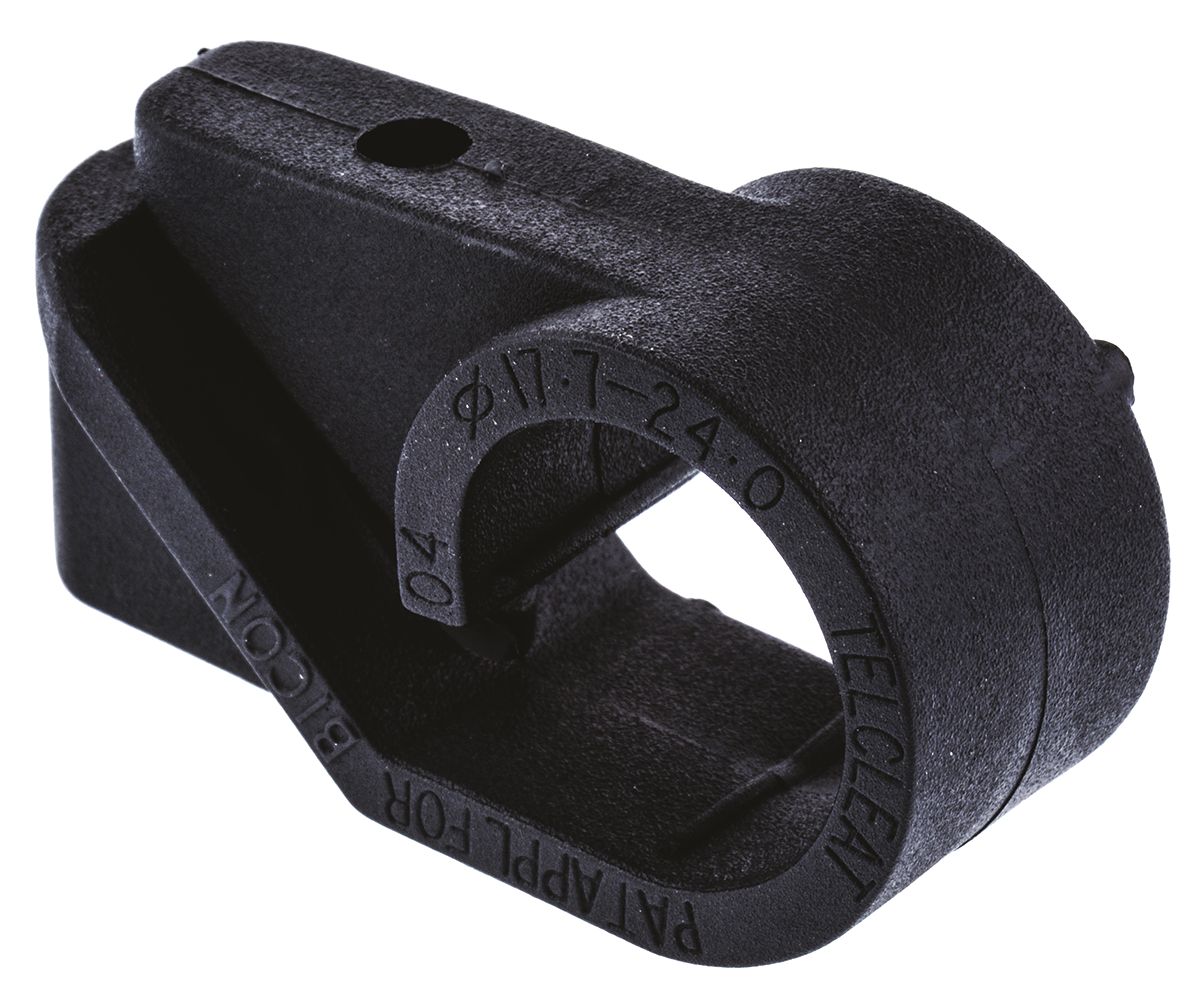 Prysmian Black PE Cable clip, 24mm Max. Bundle