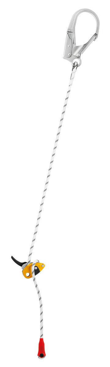 Petzl 2m Work Positioning Adjustable Work Positioning Lanyard MGO 60 Locking Carabiner Single