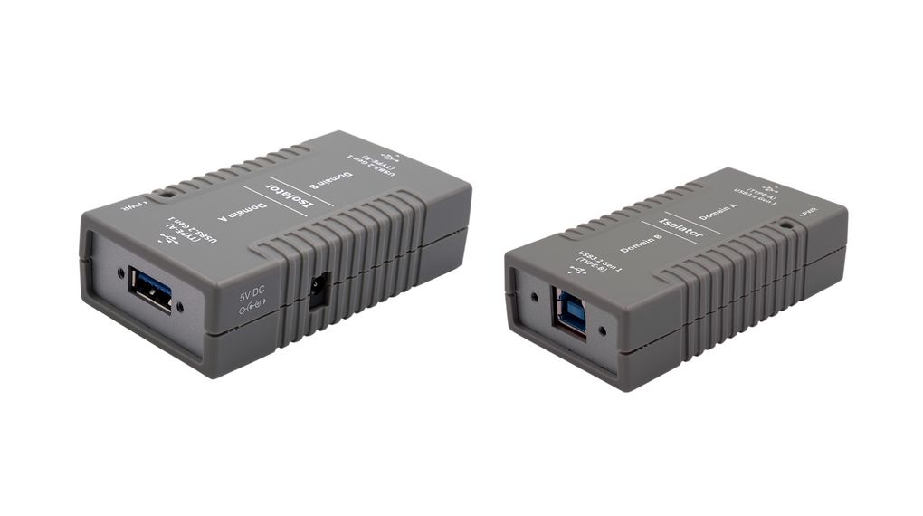 Exsys Port USB Network Adapter USB 3.2 USB B Female to USB A