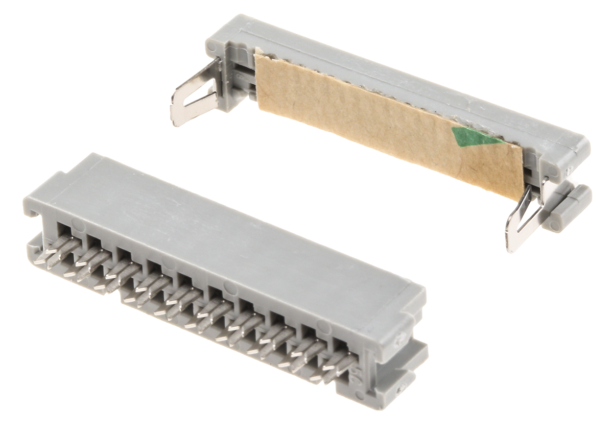 3M 20-Way IDC Connector Socket for Cable Mount, 2-Row
