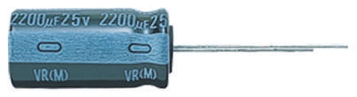 Nichicon 220μF Aluminium Electrolytic Capacitor 160V dc, Radial, Through Hole - UVR2C221MHD