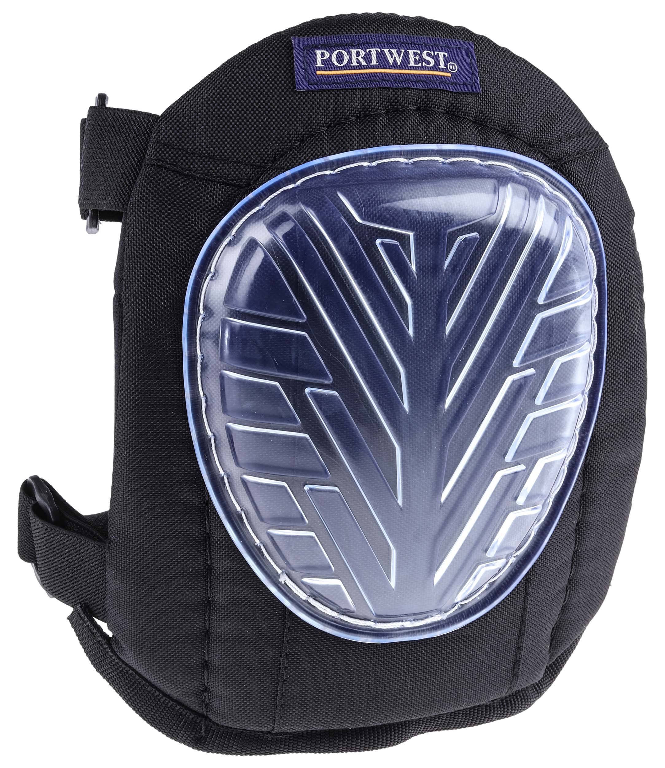 RS PRO Black EVA Foam Adjustable Strap Knee Pad Resistant to Abrasion, Penetration