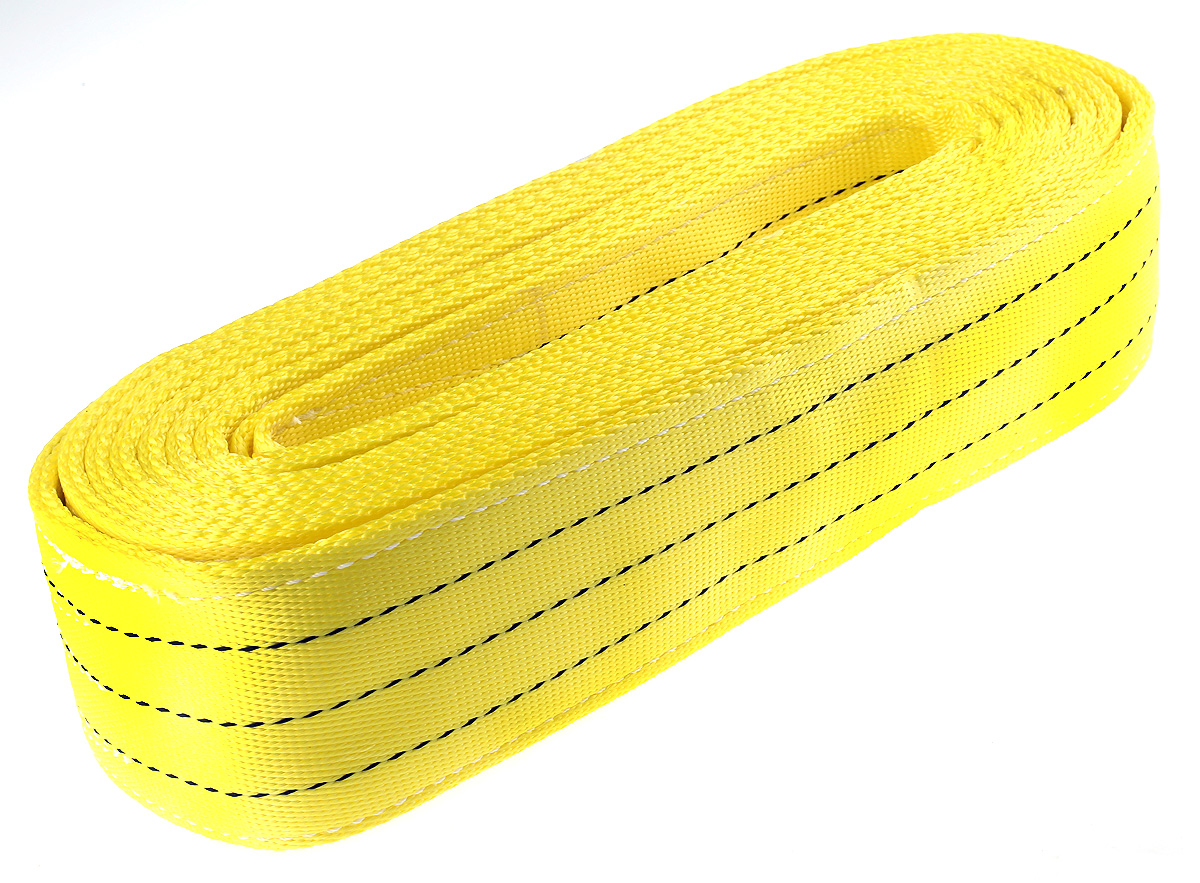 RS PRO 6m Yellow Lifting Sling Webbing, 3t