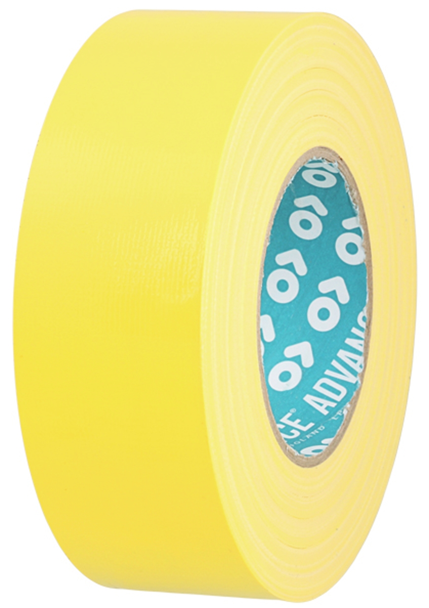 Advance Tapes AT175 Cloth Tape, 50m x 50mm, Yellow
