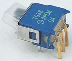 APEM PCB Slide Switch SPST On-Off-On 400 mA @ 20 V Slide