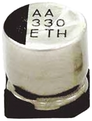 Rubycon 220μF Aluminium Electrolytic Capacitor 25V dc, Surface Mount - 25THV220M8X10.5