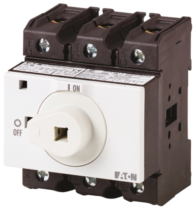 Eaton 3P Pole Isolator Switch - 100A Maximum Current, 37kW Power Rating, IP65