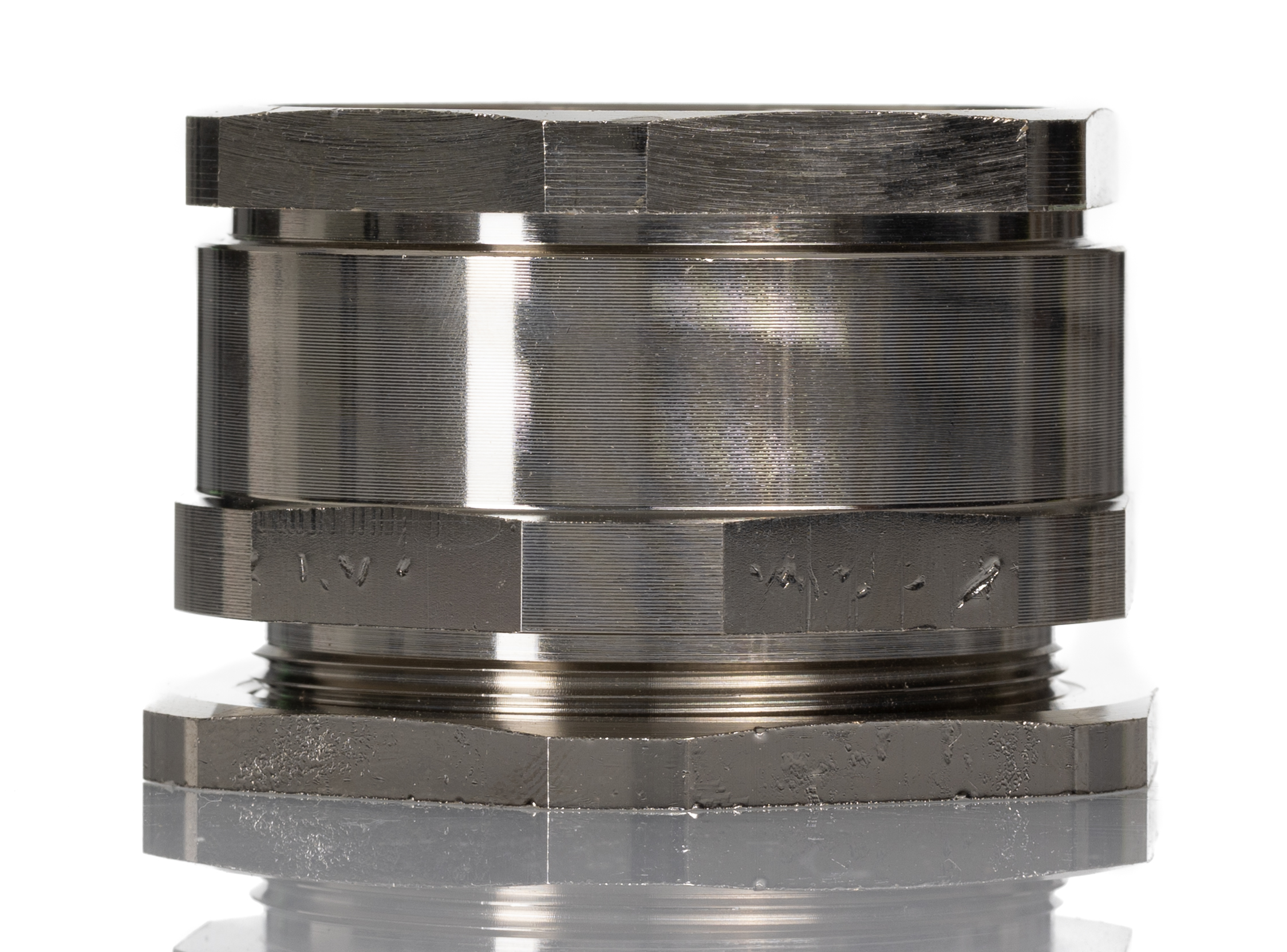 Lapp SKINDICHT Series Metallic Nickel Plated Brass Cable Gland, M50 Thread, 5mm min., 12mm max., IP54