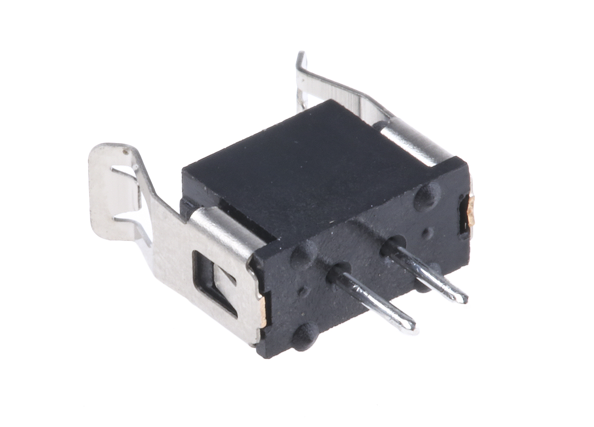 HARWIN Datamate L-Tek Series Straight Through Hole PCB Header, 2 Contact(s), 2 mm Pitch, 1 Row, Shrouded