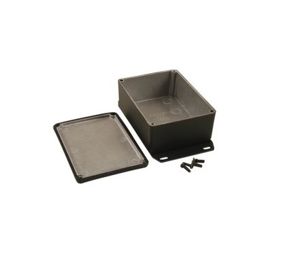 Hammond 1590 Series Die Cast Aluminium Alloy Enclosure, IP65, Flanged, 110 x 82 x 44mm