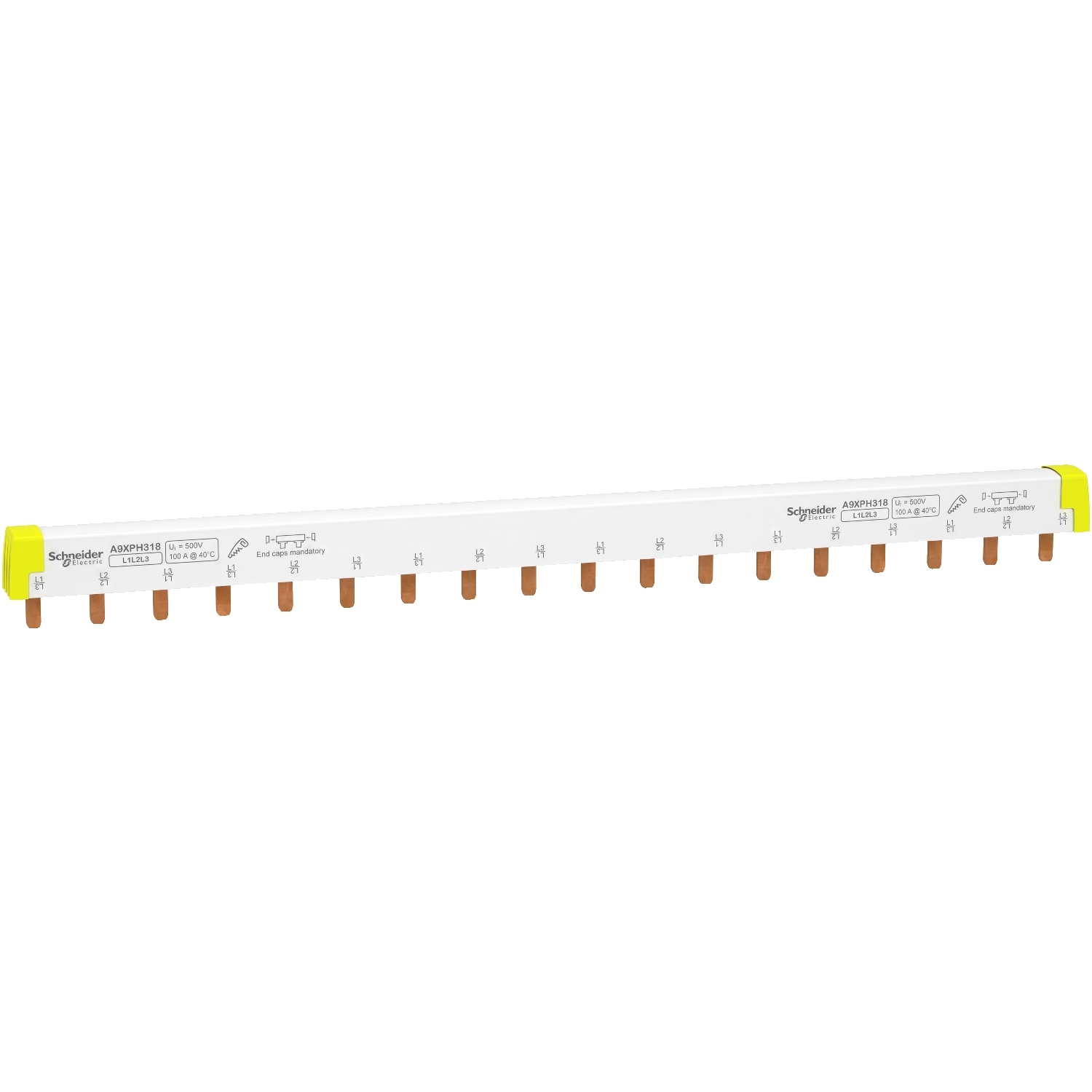 Schneider Electric Acti9 Busbar, 440V ac, 18mm Pitch