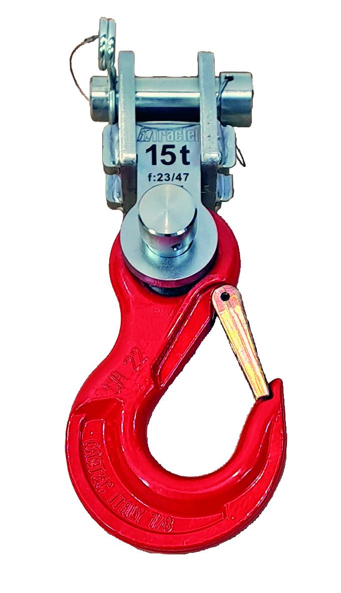 Tractel Lifting Hook Steel, 5.3kg 6.5t