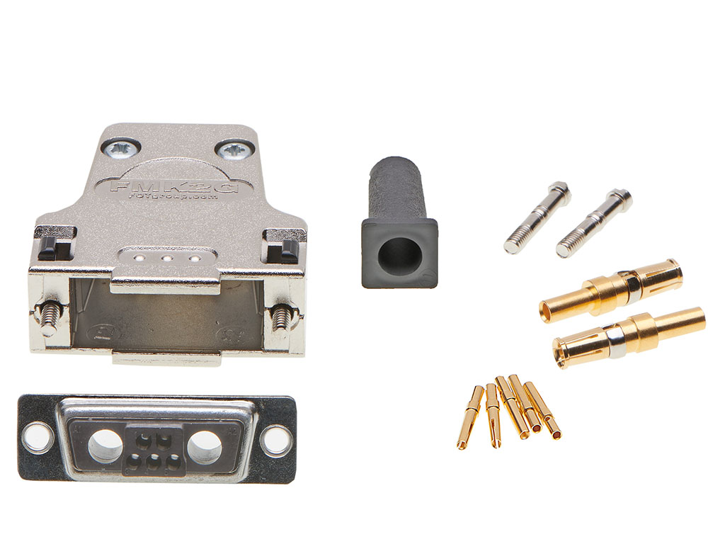 FCT from Molex, FCT Series D-Sub Connector Backshell For Use With D-Sub Connectors