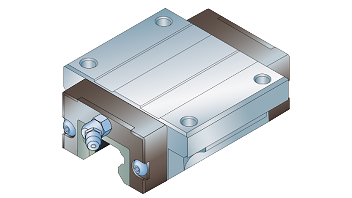 Ewellix Makers in Motion Linear Guide Carriage Accessory LLTHZ, 20mm Rail Width