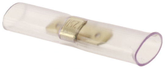 TE Connectivity Male to Male Spade Connector, Adapter, 6.35 x 0.81mm Tab Size