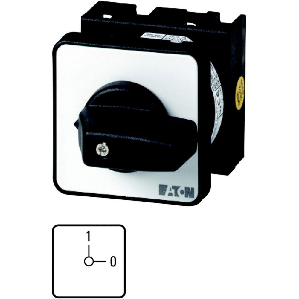 Eaton, 4P 2 Position 90° On-Off Cam Switch, 690V (Volts), 20A, Short Thumb Grip Actuator