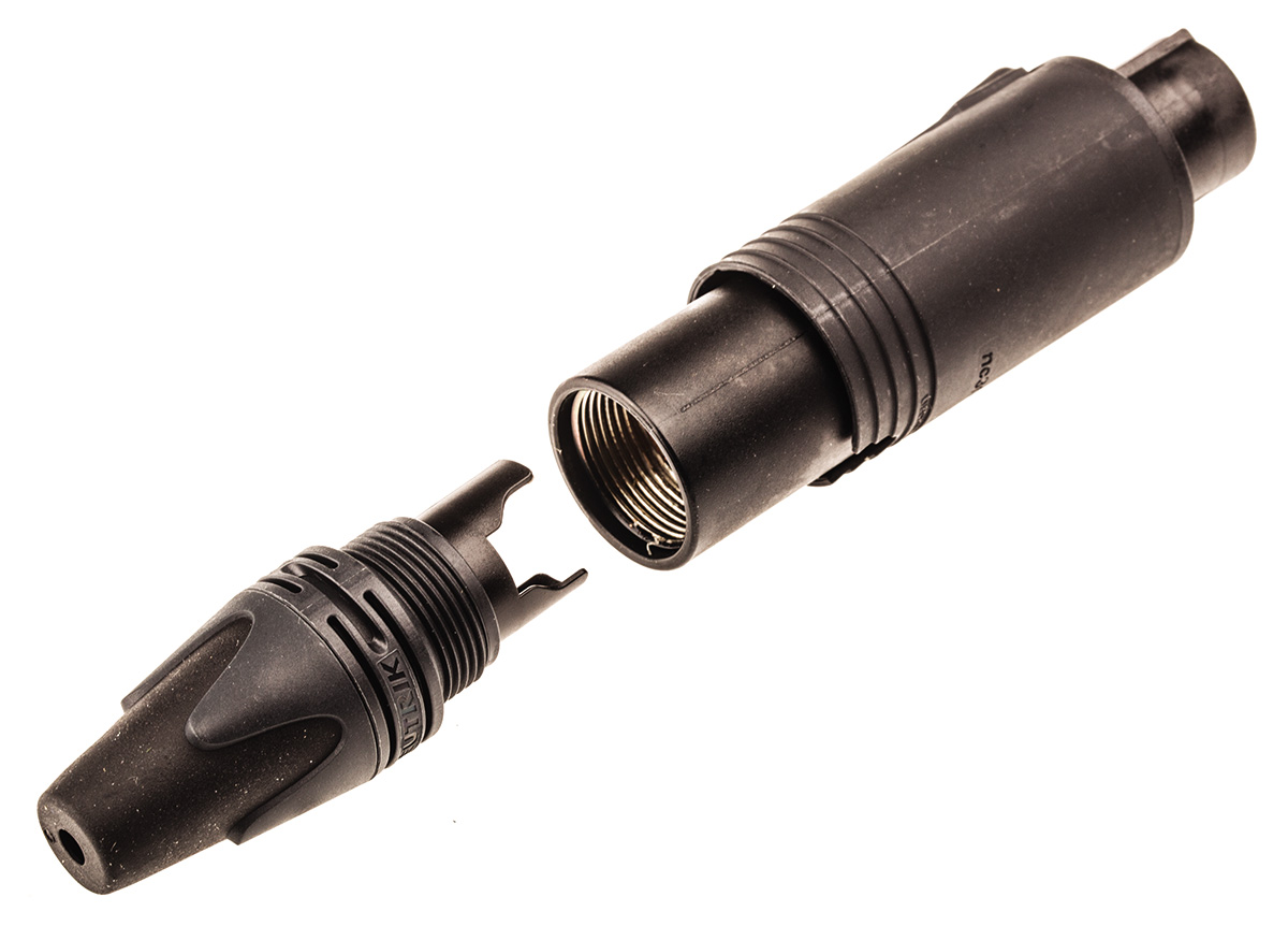 Neutrik Cable Mount XLR Connector, Female, 3 Way