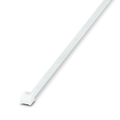 Phoenix Contact Cable Ties, Standard, 200mm x 3.6 mm, Clear Polyamide, Pk-100