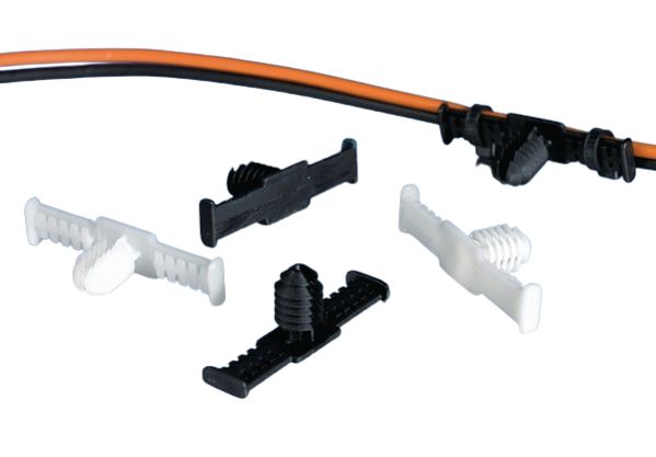 HellermannTyton Black Nylon Grouping clip